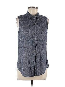 Theory Sleeveless Button-Down Shirt (view 1)