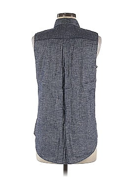 Theory Sleeveless Button-Down Shirt (view 2)