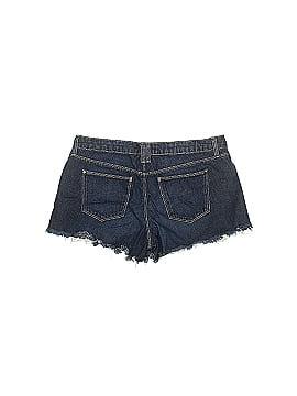 Aqua Denim Shorts (view 2)