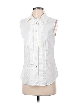 Adrienne Vittadini Sleeveless Button-Down Shirt (view 1)