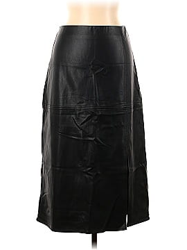 Who What Wear Faux Leather Skirt (view 1)