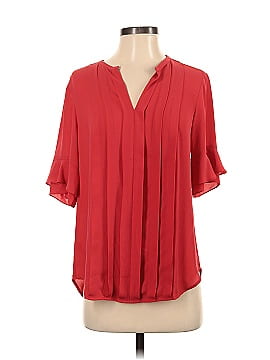 Ann Taylor Short Sleeve Blouse (view 1)