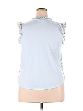 LC Lauren Conrad Short Sleeve Blouse (view 2)