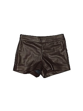Marie Oliver Faux Leather Shorts (view 1)