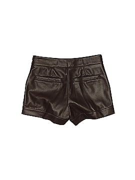 Marie Oliver Faux Leather Shorts (view 2)