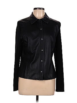 Caslon Faux Leather Jacket (view 1)