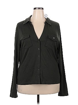 Gap Long Sleeve Button-Down Shirt (view 1)