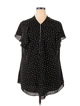 City Chic Short Sleeve Blouse (view 1)