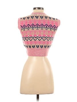 Paco Rabanne Pink Knit Sweater Vest (view 2)