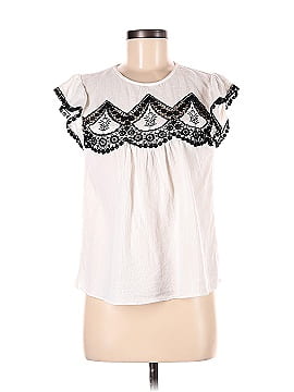 Zara TRF Short Sleeve Blouse (view 1)