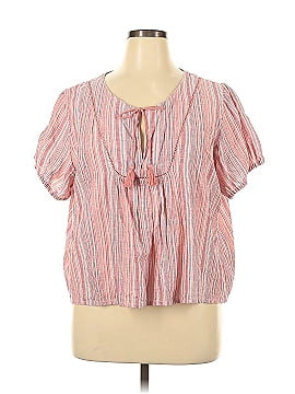 Lucky Brand Short Sleeve Blouse (view 1)