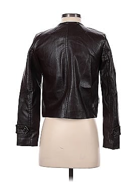 Ann Taylor Faux Leather Jacket (view 2)