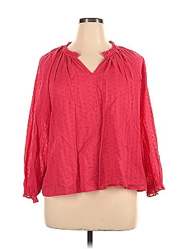 J.Crew Factory Store Long Sleeve Blouse (view 1)