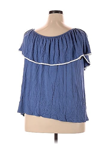 Kim & Cami Short Sleeve Blouse (view 2)