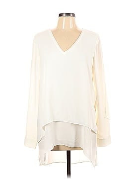 White House Black Market Long Sleeve Blouse (view 1)