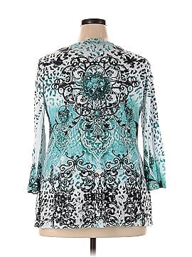 JM Collection Long Sleeve Blouse (view 2)