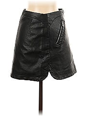 Silence And Noise Faux Leather Skirt