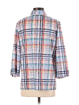 Alfred Dunner 3/4 Sleeve Button-Down Shirt (view 2)