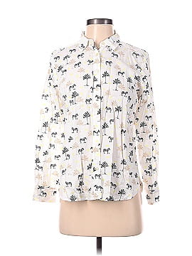 Ann Taylor LOFT Long Sleeve Button-Down Shirt (view 1)