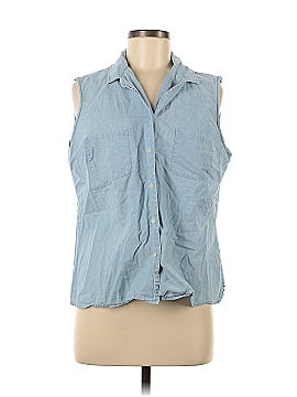 Talbots Sleeveless Button-Down Shirt (view 1)