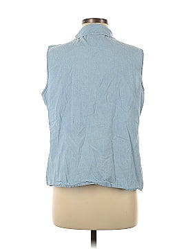 Talbots Sleeveless Button-Down Shirt (view 2)