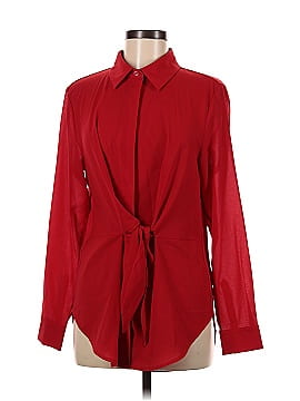 INC International Concepts Long Sleeve Blouse (view 1)