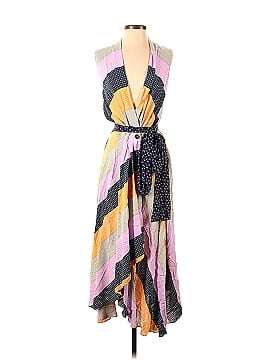 Nicole Miller Collection Pastel Stripe Midi Dress (view 1)