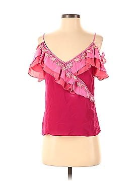 Peter Pilotto Mixed Pink Cold Shoulder Top (view 1)