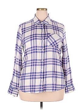 Gap Long Sleeve Button-Down Shirt (view 1)