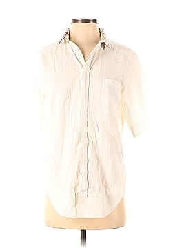 Haider Ackermann White Short Sleeve Shirt (view 1)