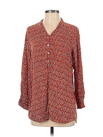 Rock Flower Paper Long Sleeve Blouse (view 1)