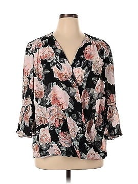 INC International Concepts 3/4 Sleeve Blouse (view 1)
