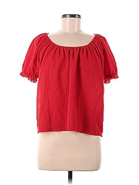 TeXTURE & THREAD Madewell Short Sleeve Blouse (view 1)