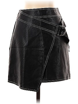 Topshop Faux Leather Skirt (view 1)