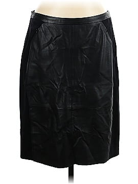 Halogen Leather Skirt (view 1)