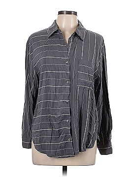 Assorted Brands 3/4 Sleeve Button-Down Shirt (view 1)