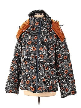 Tory Burch Floral Hooded Puffer Jacket (view 1)
