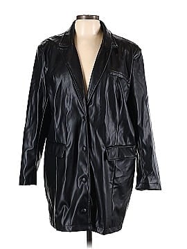 Missguided Faux Leather Jacket (view 1)
