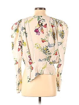 Chelsea And Walker White Floral Long Sleeve Top (view 2)