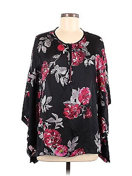 Dana Buchman Long Sleeve Blouse (view 1)