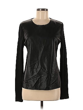 Vince. Faux Leather Top (view 1)