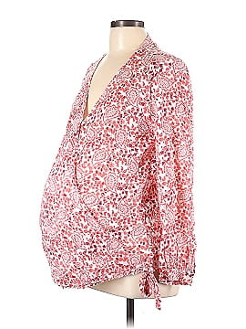 Gap - Maternity Long Sleeve Blouse (view 1)