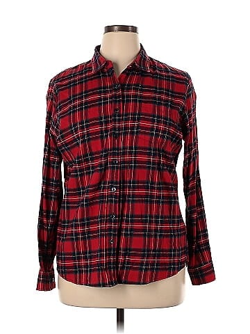Weatherproof Long Sleeve Button-Down Shirt (view 1)