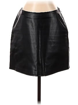 Max Studio Leather Skirt (view 1)