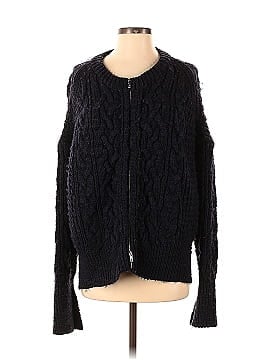 3.1 Phillip Lim Chunky Knit Zip Up Cardigan (view 1)
