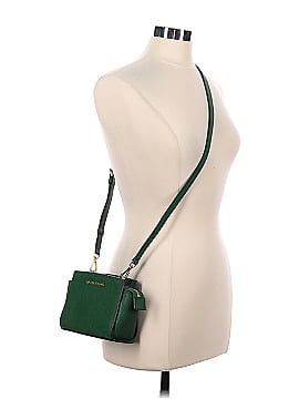 MICHAEL Michael Kors Leather Crossbody Bag (view 2)