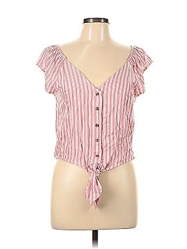 American Eagle Outfitters Short Sleeve Blouse (view 1)