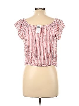 American Eagle Outfitters Short Sleeve Blouse (view 2)