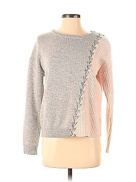 Tabula Rasa Grey And Pink Dante Sweater (view 1)