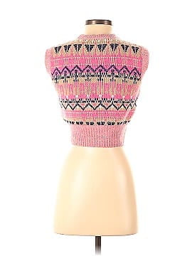 Paco Rabanne Pink Knit Sweater Vest (view 2)